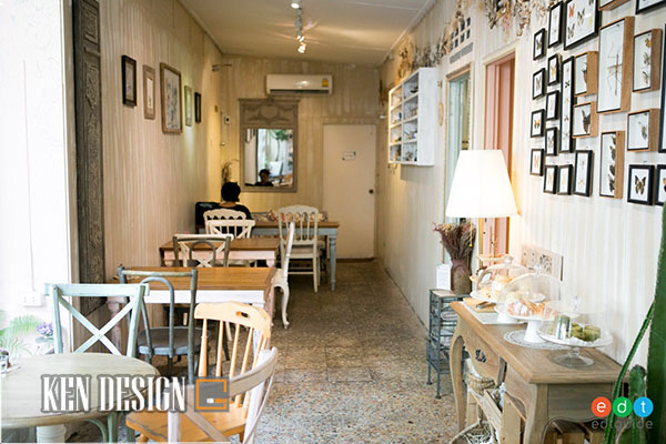 Thiết kế quán cafe đẹp ở Thái Lan